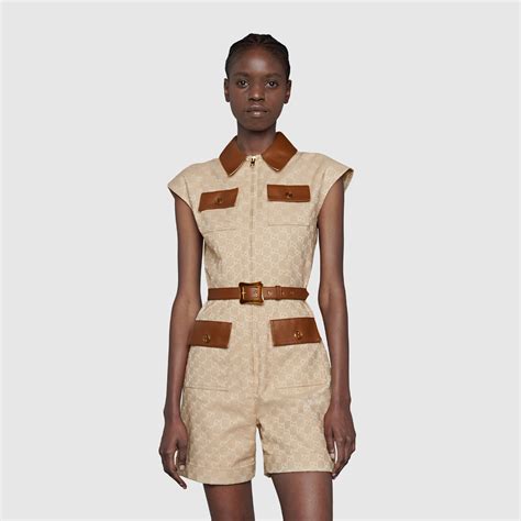 gucci jumpsuit women free shipping|jumpsuit gucci bodysuit.